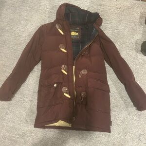 Maroon winter jacket